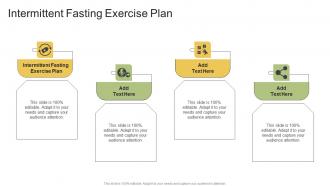 Intermittent Fasting Exercise Plan In Powerpoint And Google Slides Cpb