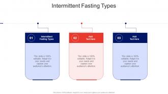 Intermittent Fasting Types In Powerpoint And Google Slides Cpb