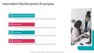Intermittent Reinforcement Examples In Powerpoint And Google Slides Cpb
