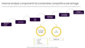 Internal Analysis Components For Sustainable Competitive Advantage Introduction To Sustainable