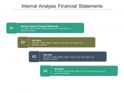 Internal analysis financial statements ppt powerpoint presentation inspiration deck cpb