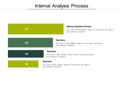 Internal analysis process ppt powerpoint presentation infographic template design templates cpb