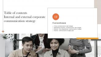 Internal And External Corporate Communication Strategy Powerpoint Presentation Slides Images Interactive