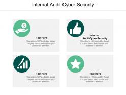 Internal audit cyber security ppt powerpoint presentation styles summary cpb