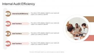 Internal Audit Efficiency In Powerpoint And Google Slides Cpb