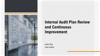 Internal Audit Plan Review And Continuous Improvement PPT Presentation AT Internal Audit Plan Review And Continuous Improvement PPT Presentation AT