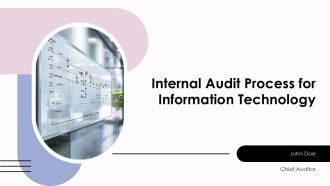 Internal Audit Process For Information Technology PPT Guidelines AT