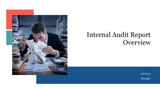 Internal Audit Report Overview PPT PowerPoint AT