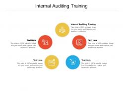 Internal auditing training ppt powerpoint presentation tips cpb