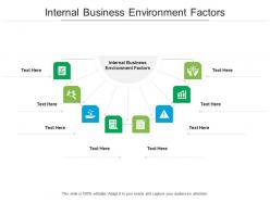 Internal business environment factors ppt powerpoint presentation pictures model cpb