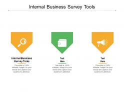 Internal business survey tools ppt powerpoint presentation portfolio graphic images cpb