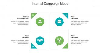 Internal campaign ideas ppt powerpoint presentation infographic template design inspiration cpb