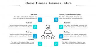 Internal causes business failure ppt powerpoint presentation summary format cpb