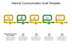 Internal communication audit template ppt powerpoint presentation icon graphic images cpb