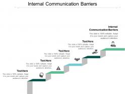 Internal communication barriers ppt powerpoint presentation slides structure cpb