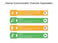 Internal communication channels organization ppt powerpoint presentation file sample cpb