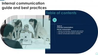 Internal Communication Guide And Best Practices Table Of Contents