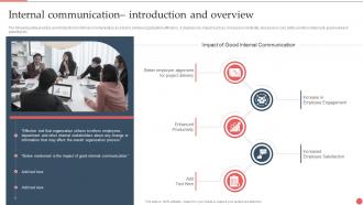Internal Communication Introduction And Overview Best Practices And Guide