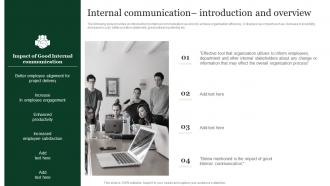 Internal Communication Introduction And Overview Public Relation Communication