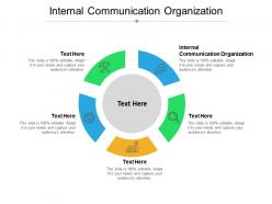 Internal communication organization ppt powerpoint presentation professional model cpb