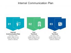 Internal communication plan ppt powerpoint presentation model design templates cpb