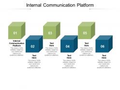 Internal communication platform ppt powerpoint presentation layouts infographic template cpb