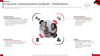 Internal Communication Powerpoint Presentation Slides Strategy CD V Compatible Colorful
