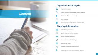 Internal Communication Strategy Powerpoint Presentation Slides