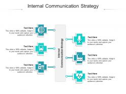Internal communication strategy ppt powerpoint presentation infographic template design cpb