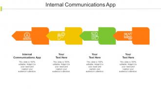 Internal Communications App Ppt Powerpoint Presentation Slides Ideas Cpb