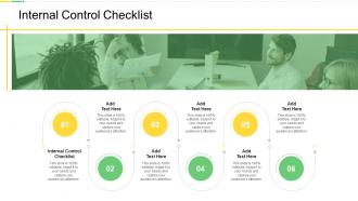 Internal Control Checklist In Powerpoint And Google Slides Cpb