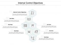 Internal control objectives ppt powerpoint presentation infographics grid cpb