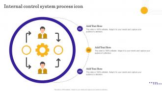 Internal Control System Process Icon