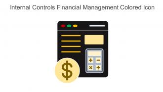 Internal Controls Financial Management Colored Icon In Powerpoint Pptx Png And Editable Eps Format