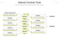 Internal controls tools ppt powerpoint presentation portfolio example file cpb