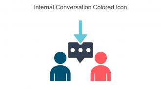 Internal Conversation Colored Icon In Powerpoint Pptx Png And Editable Eps Format
