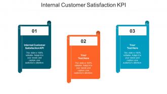 Internal Customer Satisfaction Kpi Ppt Powerpoint Presentation Summary Show Cpb