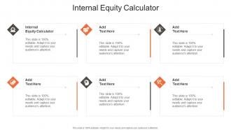 Internal Equity Calculator In Powerpoint And Google Slides Cpb