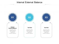 Internal external balance ppt powerpoint presentation icon elements cpb