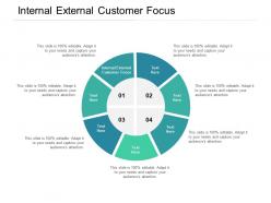 Internal external customer focus ppt powerpoint presentation styles background cpb
