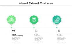 Internal external customers ppt powerpoint presentation gallery structure cpb