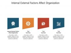 Internal external factors affect organization ppt powerpoint presentation gallery example topics cpb