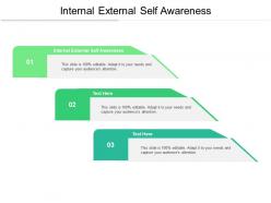 Internal external self awareness ppt powerpoint presentation professional tips cpb