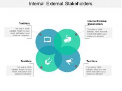 Internal external stakeholders ppt powerpoint presentation slides vector cpb