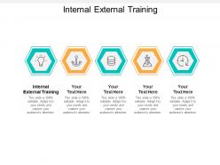 Internal external training ppt powerpoint presentation pictures portrait cpb