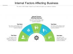 Internal factor affecting business ppt powerpoint presentation pictures graphic images cpb