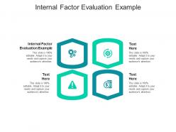 Internal factor evaluation example ppt powerpoint presentation ideas graphics design cpb