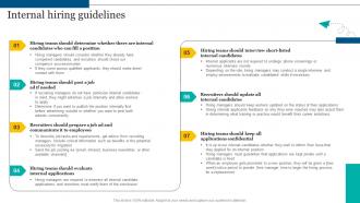 Internal Hiring Guidelines Complete Guide To Talent Acquisition