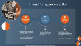 Internal Hiring Process Policy Internal Workforce Talent Management Handbook