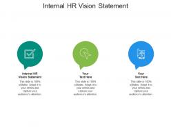 Internal hr vision statement ppt powerpoint presentation model graphics cpb